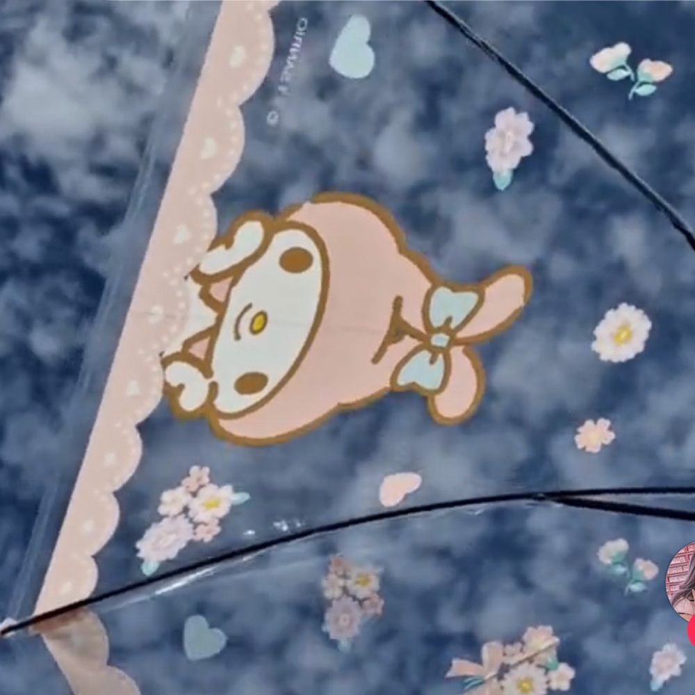 Miniso My Melody Clear Umbrella